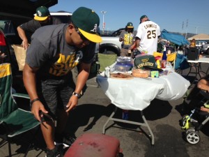 Tailgating in Oakland