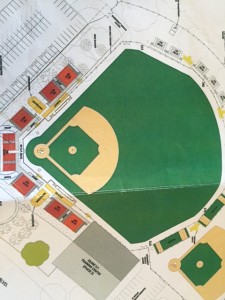 Rendering of the new Renfree Field